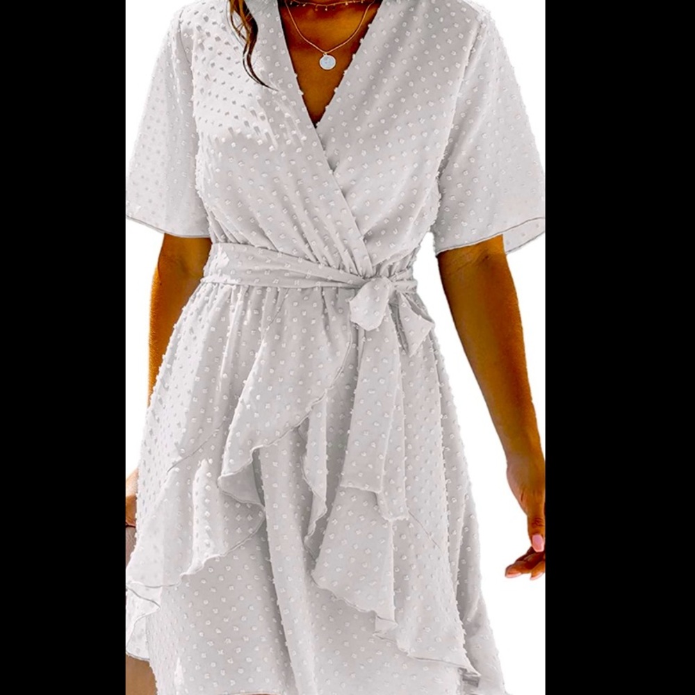 White Short Dress